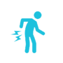 icon of a person with back pain